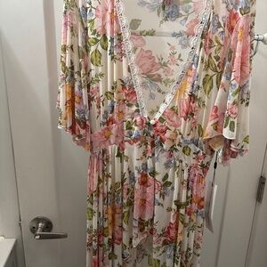 Floral cover up